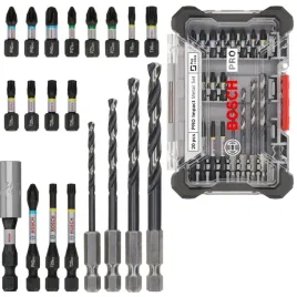 zestaw-20-bitow-i-wiertel-impact-metal-bosch-pro-w-kasecie