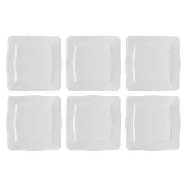 la-porcellana-bianca-florentina-zestaw-6-talerzy-kwadratowych-26-5-cm