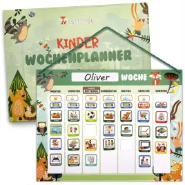 tygodniowy-planer-dla-dzieci-magnetyczny-montessori-tablica-niemiecki