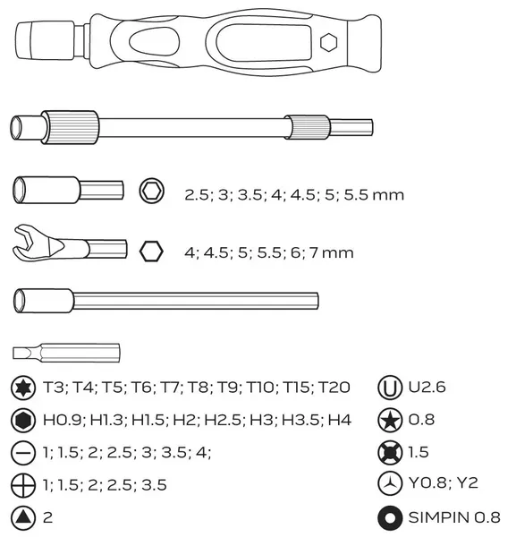 neo-komplet-zestaw-koncowki-wkretakowe-precyzyjne-z-uchwytem-45szt-06-111-1-kod-producenta-06-111-1