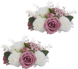 zestaw-kompozycji-kwiatowych-sztuczne-roze-bialo-rozowe-10-sztuk