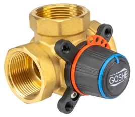 zawor-trojdrozny-goshe-dn-32-mieszajacy-z-silownikiem-emix-401-do-100c