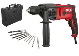 dwubiegowa-wiertarka-udarowa-1050w-6745-skil-walizka-10-wiertel