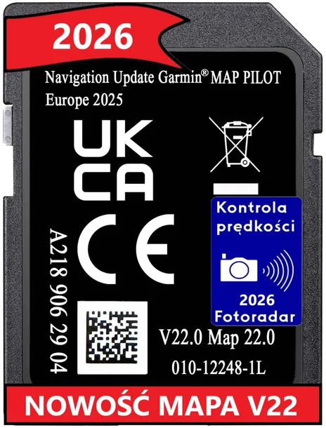 MAPA MERCEDES KARTA V22 GARMIN A B C CLA GLC GLA GLE GLS E V X NOWOŚĆ 2026