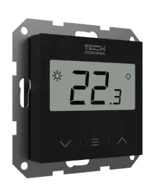 tech-sterowniki-f-2z-v1-przewodowy-regulator-pokojowy-doramkowy-czarny