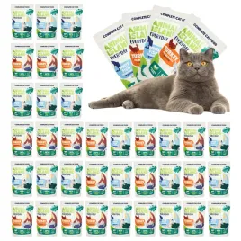 animal-island-karma-mokra-dla-kota-everyday-indyk-i-biala-ryba-40x85g