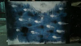 nikcorp-obraz-na-plotnie-abstrakcyjny-morze-martwe-150x100-cm