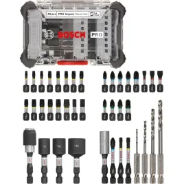 zestaw-40-bitow-wiertel-i-nasadek-impact-wood-set-bosch-pro-w-kasecie