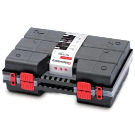 organizer-zamkniety-prosperplast-czarny-290-x-390-x-130-mm-2-pojemniki
