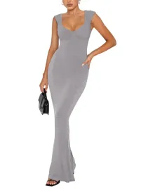 reoria-sukienka-elegancka-maxi-prazkowana-smukla-krotki-rekaw-szare-xs