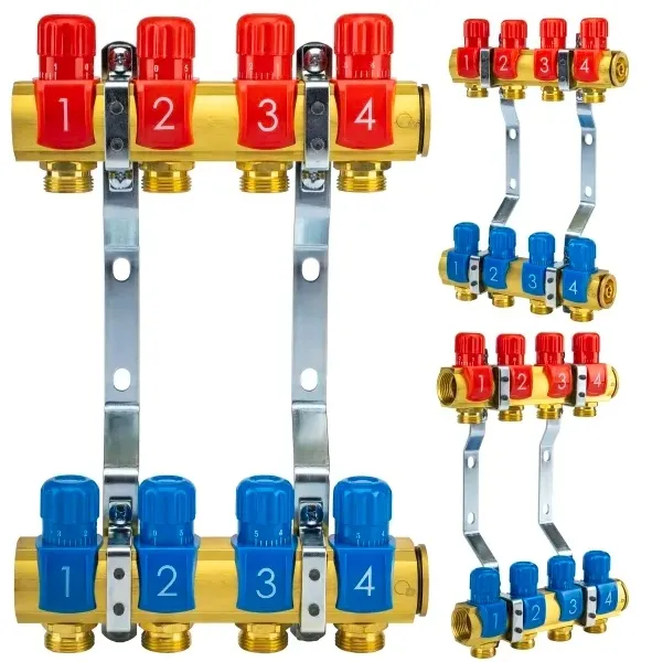komplet-rozdzielacza-4-obwodowy-z-zaworami-do-wody-ogrzewania-grzejnikow-waga-z-opakowaniem-3-35-kg