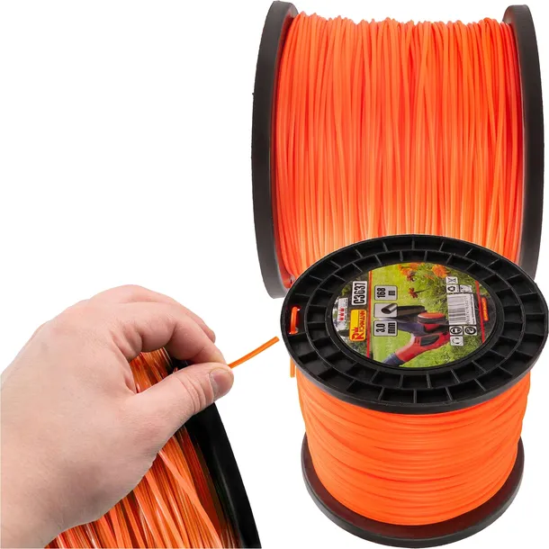zylka-do-kosiarki-kosy-podkaszarki-okragla-szpuli-pomaranczowa-30-mm-168-m-kod-producenta-c3637