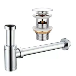 syfon-srebrny-korek-klik-klak-umywalkowy-z-przelewem-chrom-komplet
