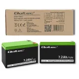 qoltec-akumulator-agm-12v-or-7-2ah-or-max-108a-pojemnosc-akumulatora-7200-mah-napiecie-12-v
