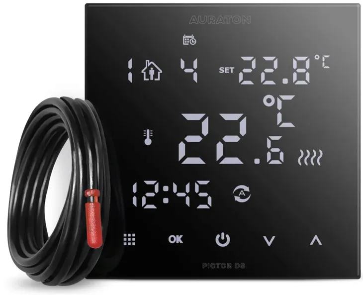 regulator-temperatury-podtynkowy-tygodniowy-przewodowy-pictor-ds-czarny-led-waga-z-opakowaniem-0-75-kg