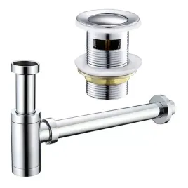 syfon-srebrny-korek-klik-klak-umywalkowy-z-przelewem-chrom-komplet