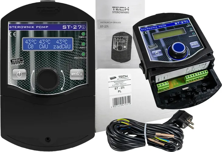 sterownik-regulator-programator-na-2-pompy-st-27i-sterowanie-pompa-c-o-cwu-waga-z-opakowaniem-1-kg-marka-tech-sterowniki