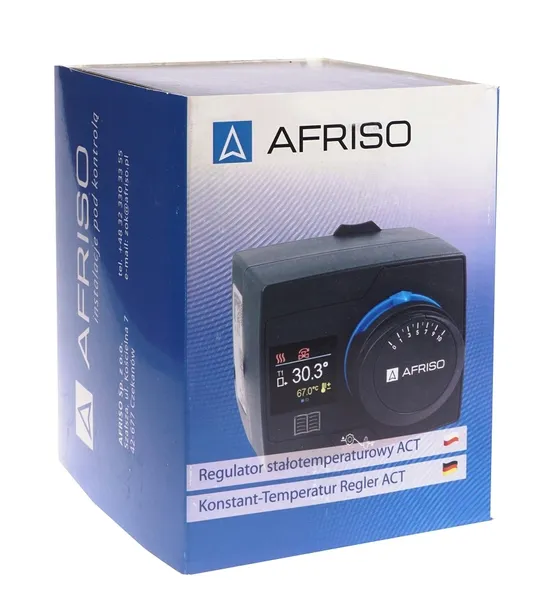 silownik-sterownik-regulator-stalotemperaturowy-act443-230v-proclick-afriso-rodzaj-sterownik-typ-pieca-dwufunkcyjny