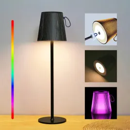 bezprzewodowa-lampa-stolowa-led-wodoodporna-rgb-regulowana-wysokosc-czarna