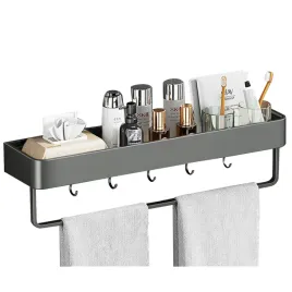 polka-lazienkowa-wiszaca-szara-loft-40cm-z-wieszakiem-pod-prysznic