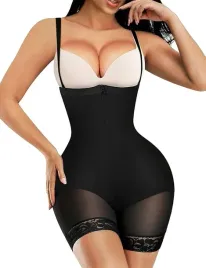 damskie-spodnie-wyszczuplajace-uda-z-kamizelka-modelujaca-czarny-xxl