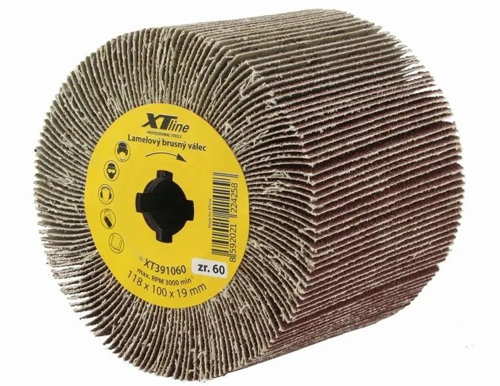 szczotka-lamelkowa-walcowa-do-satyniarki-grit-60-100x120mm-xt-line-xt391060-waga-z-opakowaniem-0-5-kg