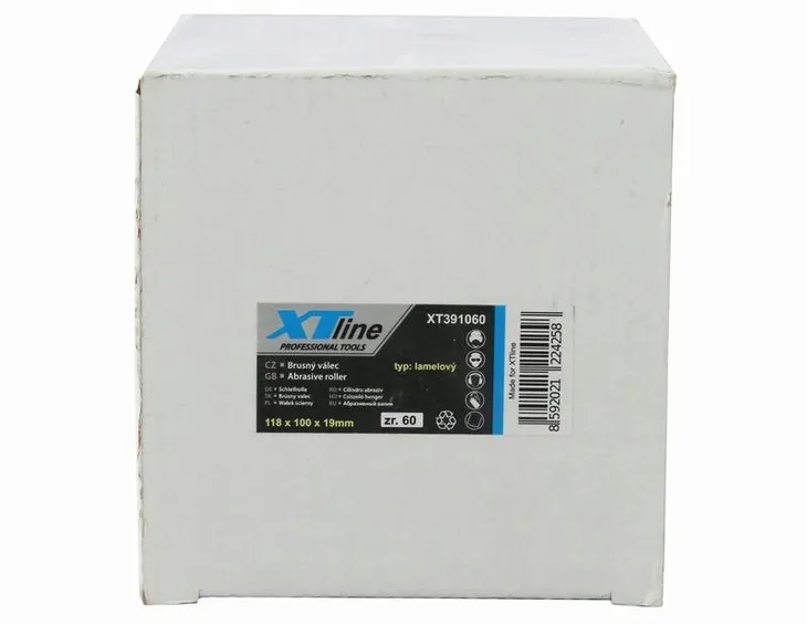 szczotka-lamelkowa-walcowa-do-satyniarki-grit-60-100x120mm-xt-line-xt391060-marka-xt-line-waga-z-opakowaniem-0-5-kg