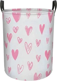 skladany-kosz-na-pranie-40x50-cm-worek-organizer-na-zabawki-bialy-w-serca