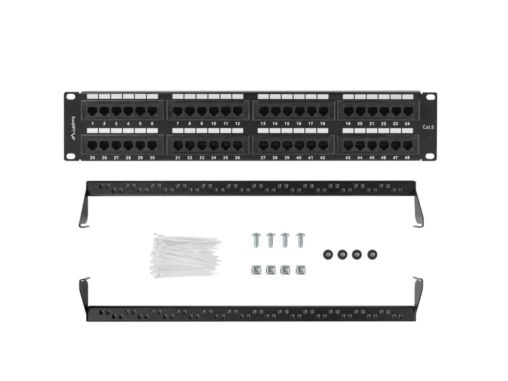 patch-panel-lanberg-ppu6-2048-b-48-port-2u-19-kat-6-czarny-kod-producenta-ppu6-2048-b