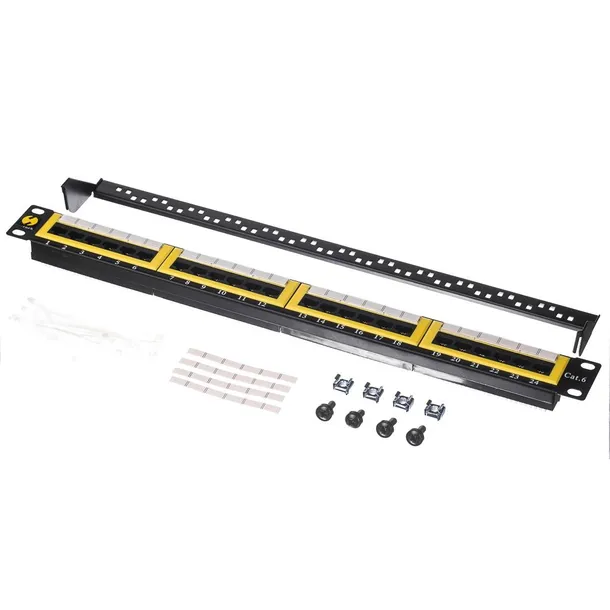 patchpanel-netrack-104-06-zolty-19-24-porty-producent-netrack