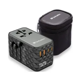 ladowarka-adapter-podrozny-verbatim-gan-iii-uta-06-world-100w-usb-2x-usb-c