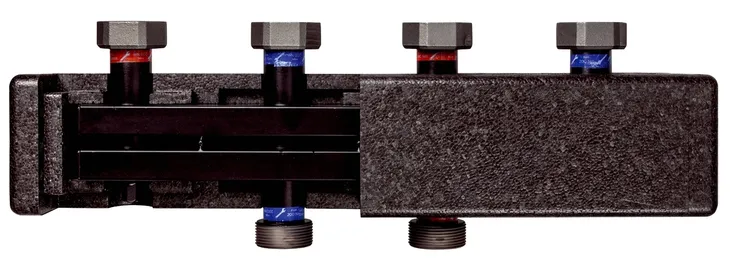 rozdzielacz-2-grup-obiegow-pompowych-ocieplony-ksv-125-2-70-kw-afriso-77310-maksymalna-temperatura-robocza-110-c