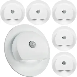 5x-okragla-oprawa-lampka-led-schodowa-biala-z-czujnikiem-ruchu-na-schody