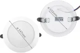 6x-panel-led-wpuszczanyw-sufit-podwieszany-lampa-oprawa-12w-kolo-cieply-maksymalna-moc-pojedynczego-zrodla-swiatla-12-w