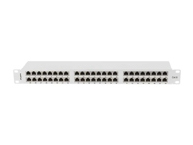 patch-panel-48-port-1u-19-kat-6-ftp-ekranowany-kod-producenta-pps6-1048-s