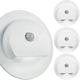 3x-okragla-oprawa-lampka-led-schodowa-biala-z-czujnikiem-ruchu-na-schody