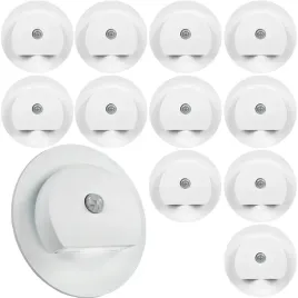 11x-okragla-oprawa-lampka-led-schodowa-biala-z-czujnikiem-ruchu-na-schody