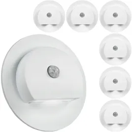 6x-okragla-oprawa-lampka-led-schodowa-biala-z-czujnikiem-ruchu-na-schody