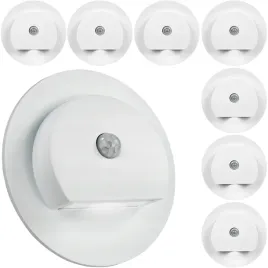 7x-okragla-oprawa-lampka-led-schodowa-biala-z-czujnikiem-ruchu-na-schody