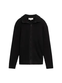 tom-tailor-sweter-relaxed-cardigan-with-zip-czarny-polgolf-rozmiar-xl