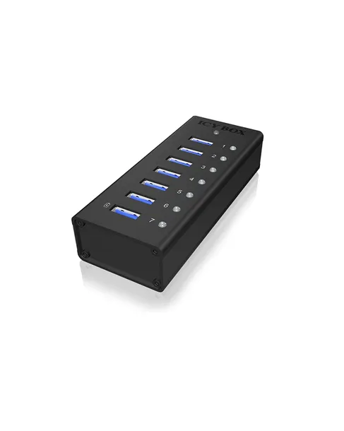 hub-usb-icybox-ib-ac618-7-portow-liczba-portow-lan-rj-45-7
