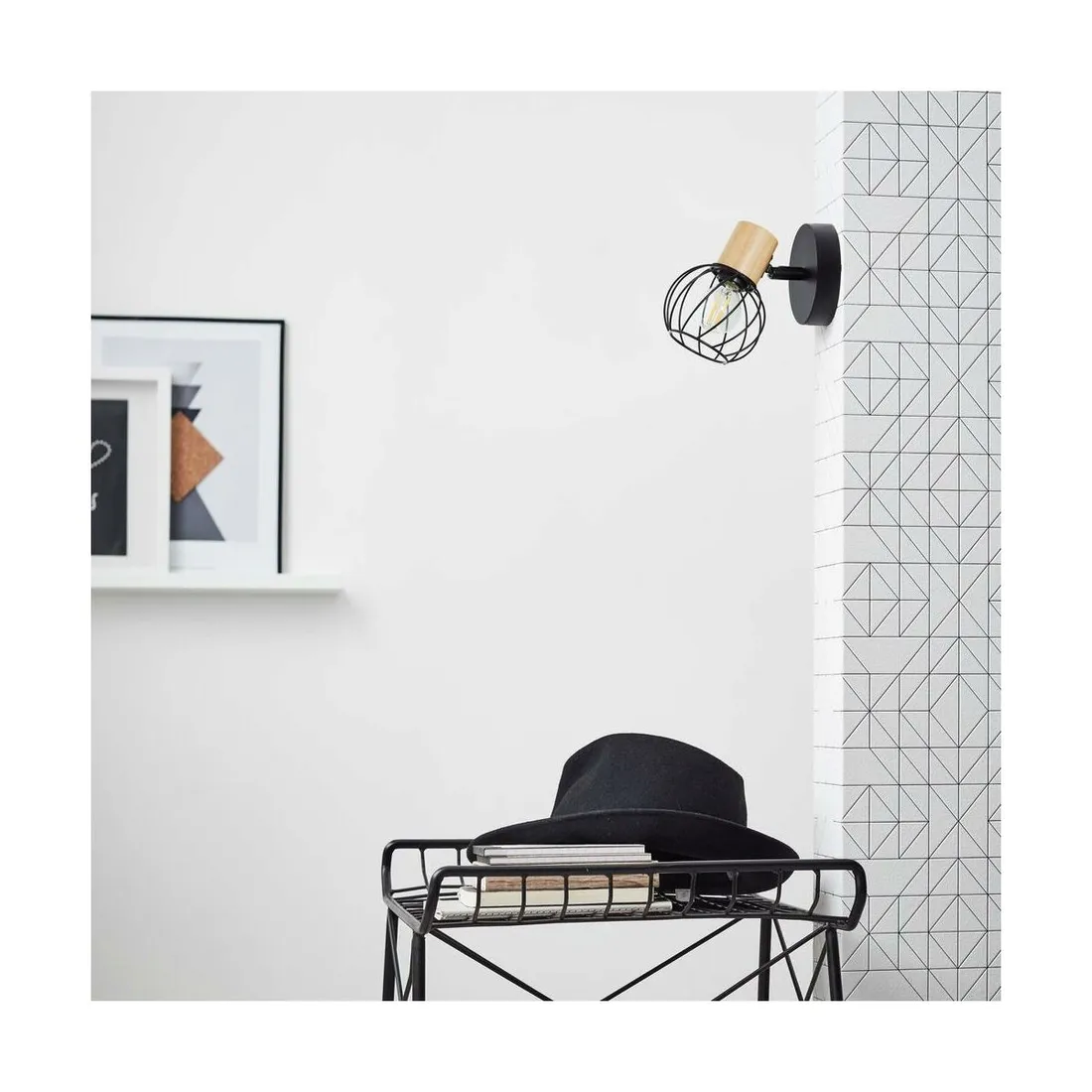 reflektor-mallow-czarno-bezowy-e14-inspire