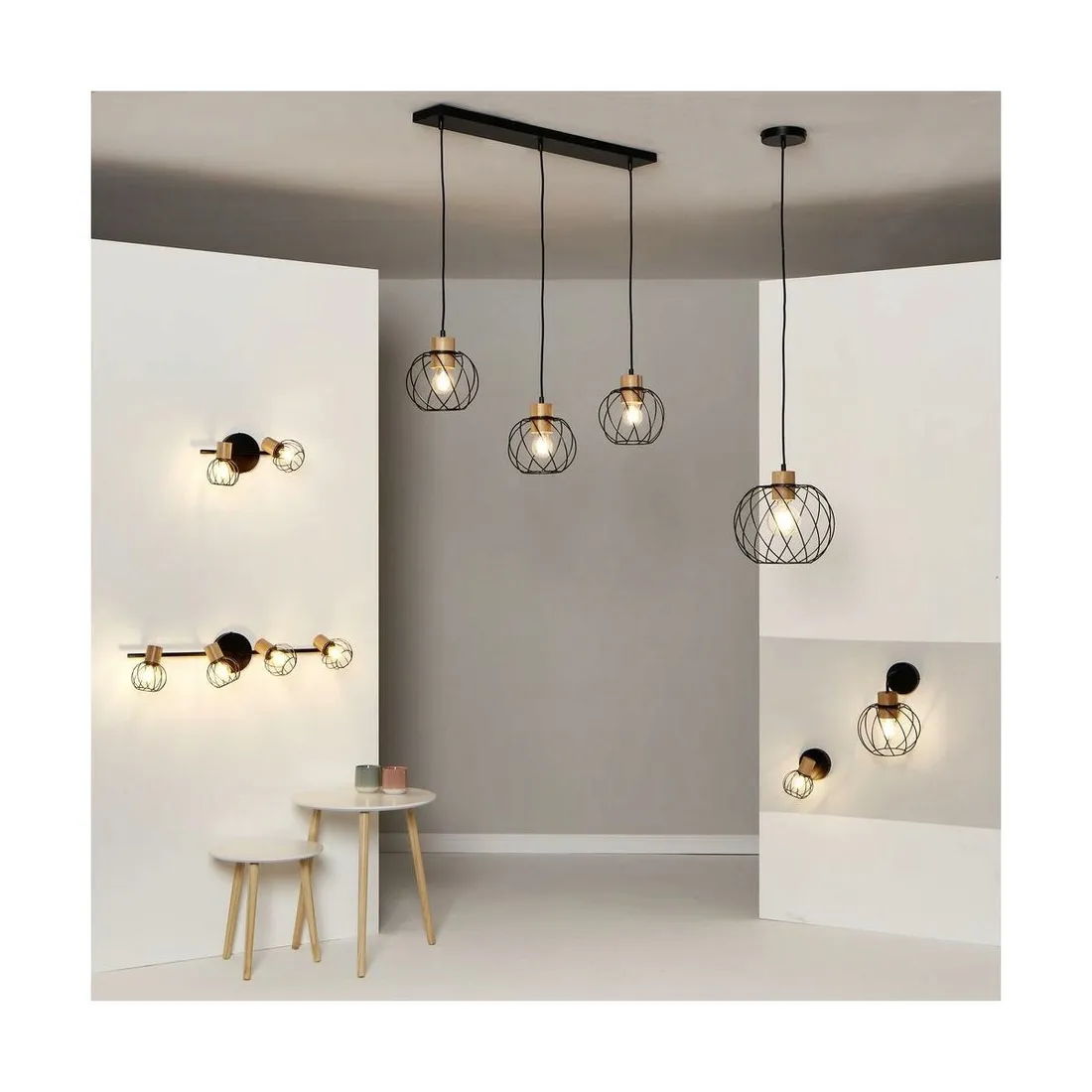 reflektor-mallow-czarno-bezowy-e14-inspire