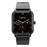 smartwatch-logilink-edge-czarny-material-paska-guma
