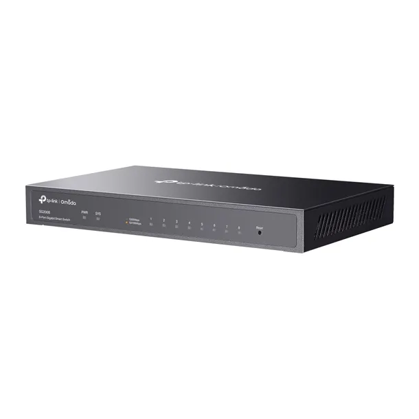 switch-tp-link-tl-sg2008-8-portow-czarny-waga-z-opakowaniem-1-kg-kod-producenta-tl-sg2008