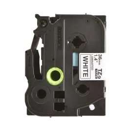 tasma-brother-tze-261-36mm-8m-biala-czarny-nadruk