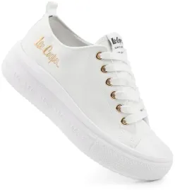 trampki-damskie-lee-cooper-biale-tkaninowe-zlote-rozmiar-39