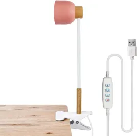lanmou-lampa-biurkowa-led-z-zaciskiem-rozowa-40cm