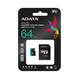 karta-pamieci-microsd-64-gb-adata-premier-pro-a2-v30-u3-c10-r100-w80
