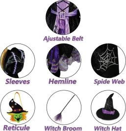 kostium-czarownica-wiedzma-halloween-zestaw-premium-haneex-r-140-150